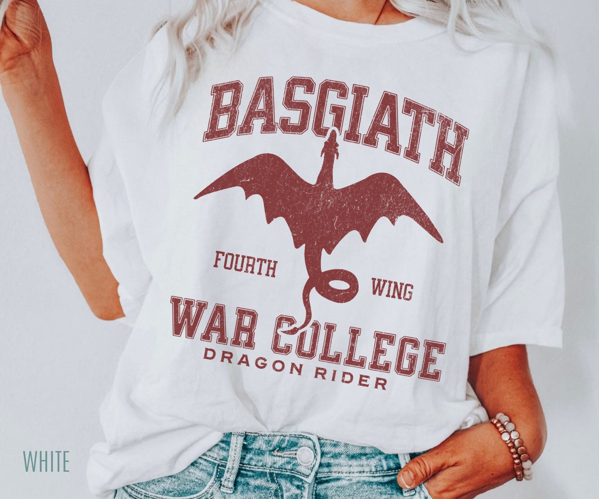 Comfor Colors  ourth Wing Shirt OFFICIALLY LICENSED, Basgiath War College Shirt, Fourth Wing Dragon Rider, Fantasy reader, Bookish Merch, Rebecca Yarro CFVLR22
