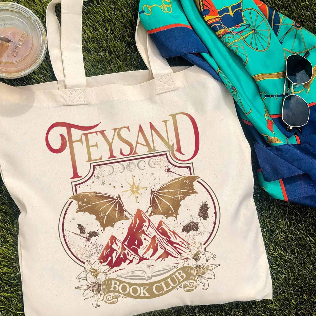 Rhys And Feyre Acotar Book Club Tote Bag, Sjm, Velaris City Of Starlight Acotar Tote Bag, The Night Court, Court Of Dreams TBVLR06