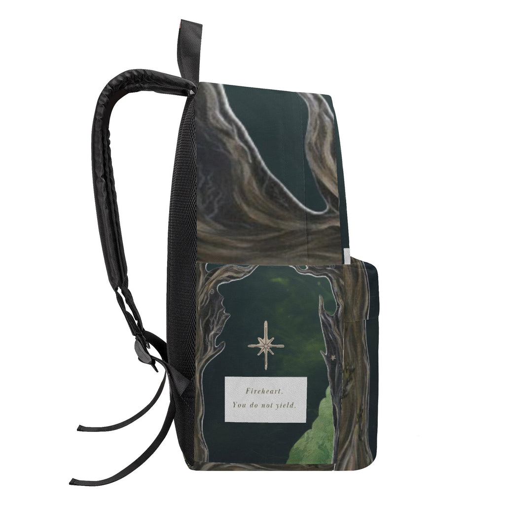 Fireheart Backpack, You Do Not Yield Quote, Aelin Throne of Glass Inspired Bag, Sarah J Maas Gift BPVLR08
