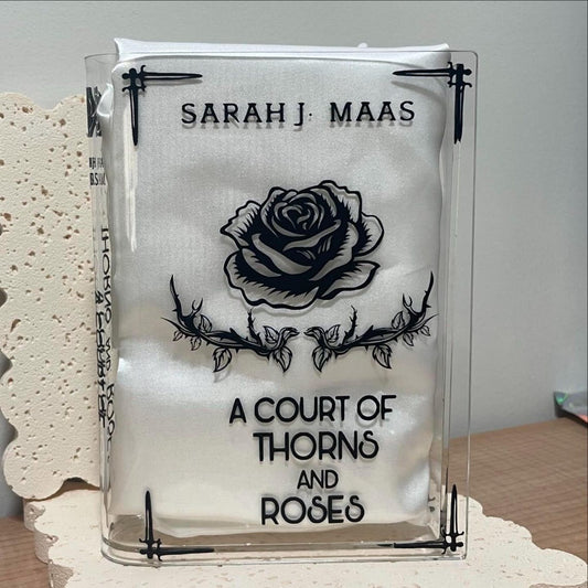 ACOTAR A Court of Thorns and Roses Acrylic Book Vase, Velaris Acrylic Flower Vase, Book Lover Gift, Gifts For Book Lover, VLRBV07