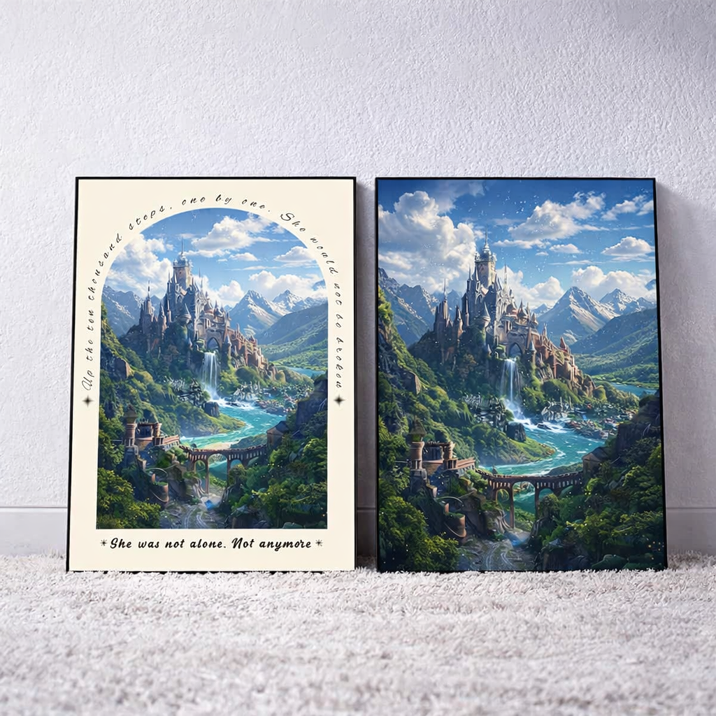 House of Wind ACOTAR Print, Velaris Night Court Wall Art, Sarah J. Maas Bookish Decor, Fantasy Reader Gift VLRP73