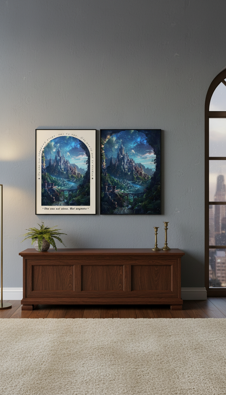 House of Wind ACOTAR Print, Velaris Night Court Wall Art, Sarah J. Maas Bookish Decor, Fantasy Reader Gift VLRP73