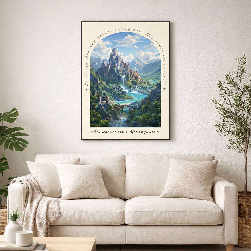 House of Wind ACOTAR Print, Velaris Night Court Wall Art, Sarah J. Maas Bookish Decor, Fantasy Reader Gift VLRP73
