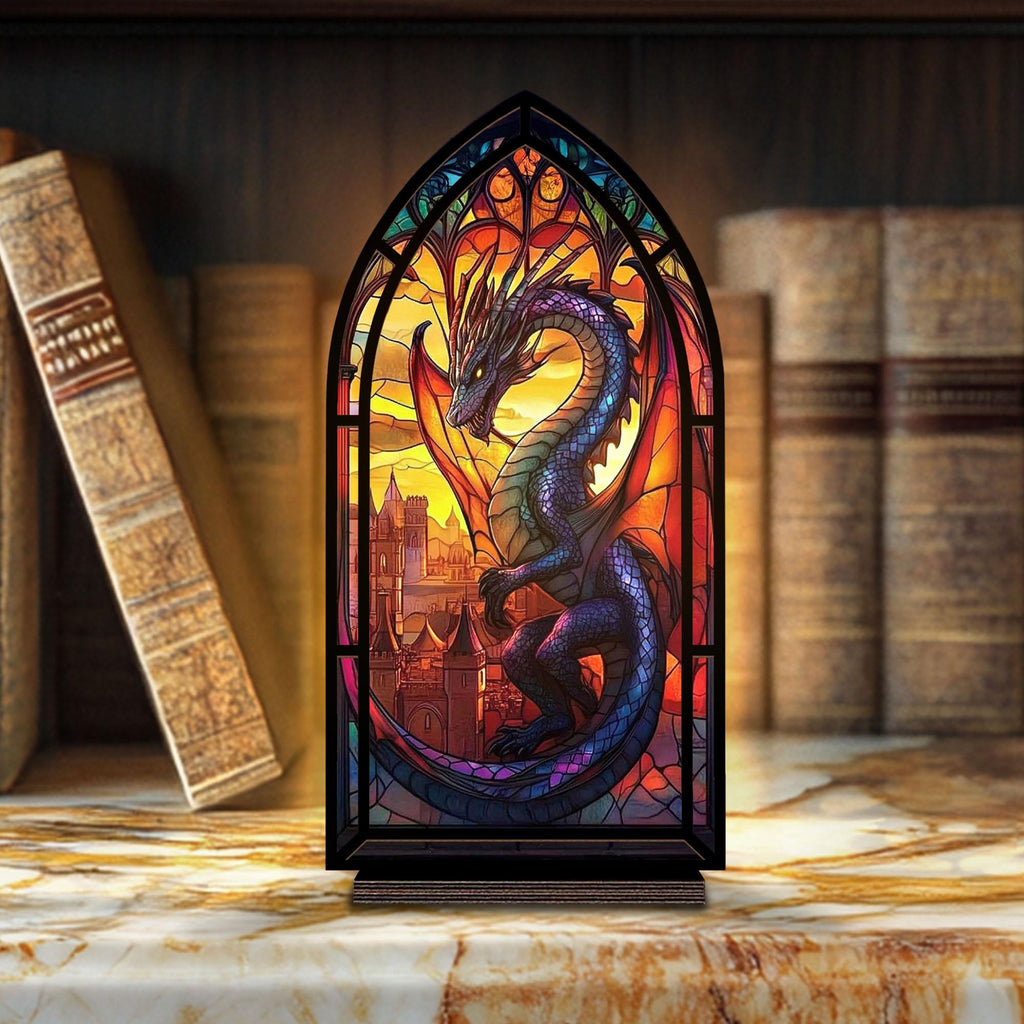 Sun-catching Dragon Candle Holder For Fourth Wing Inspired Fantasy Reading Nook, Striking Dragon Bookshelf, Gift For Fantasy Book Lovers And Readers BNVLR20