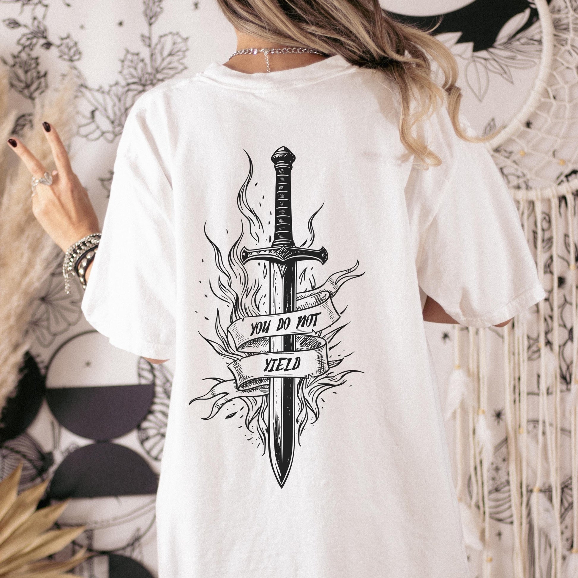 Throne of Glass Licensed Shirt, Sarah J Maas Merch, You do Not Yield Bookish Shirt, Fireheart Shirt, TOG Merch, Aelin Galathynius, SJM ShirtCFVLR90