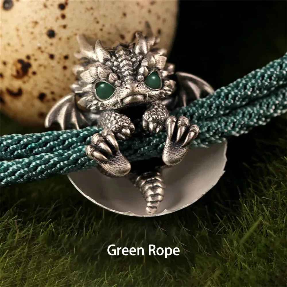 Vintage, Red Rope, Alloy Dragon, Bracelet Bangle, for Men, for Women, New Couple, Adjustable, Handwoven Bracelet, Good Luck, Lucky Jewelry, Gifts