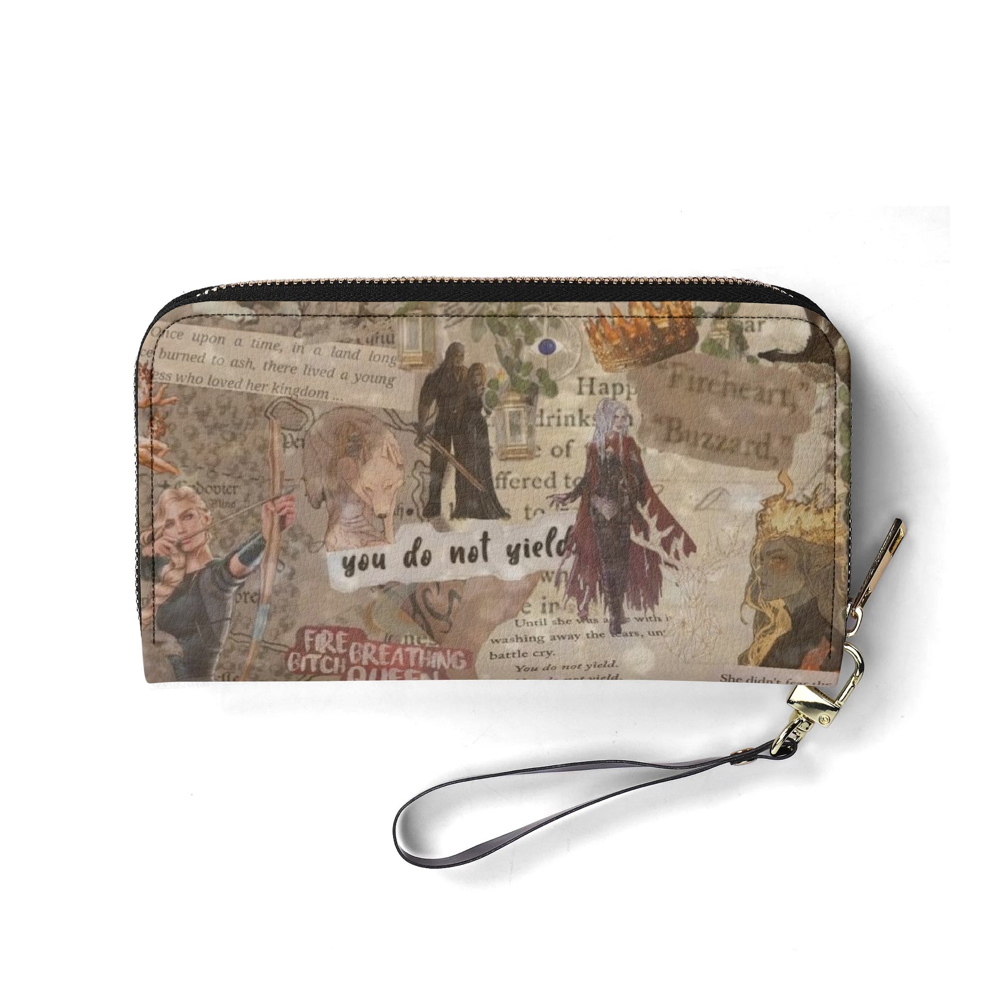 TOF Inspired Leather Bag, Throne Of Glass Inspired Bag, Personalized Leather Bag, Fantasy Leather Handbag, Perfect Gift for Women. HBVLR52