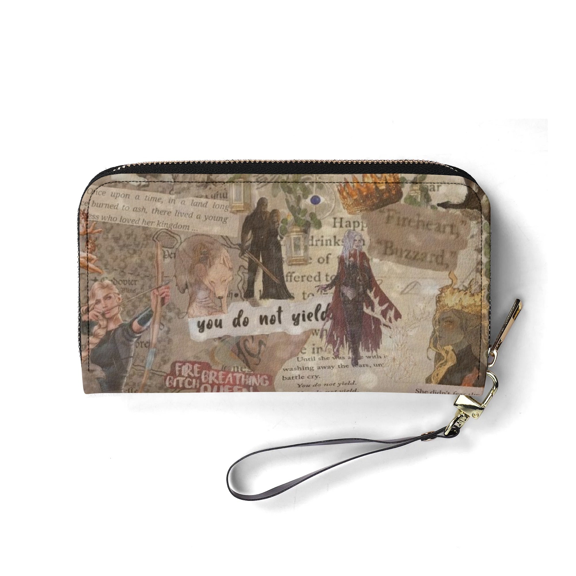 TOF Inspired Leather Bag, Throne Of Glass Inspired Bag, Personalized Leather Bag, Fantasy Leather Handbag, Perfect Gift for Women. HBVLR52