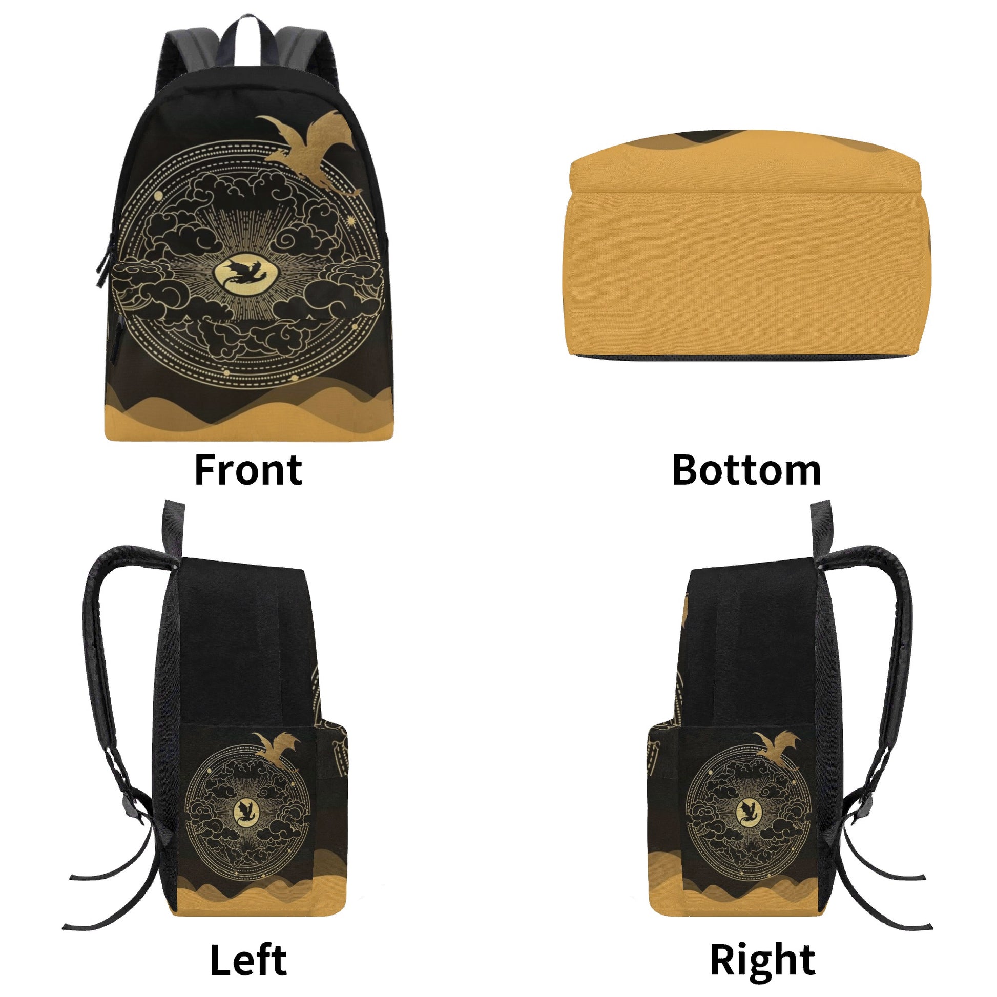 Celestial Bond – Fourth Wing Inspired Backpack, Fantasy Night Sky Design, Book Lover Gift BPVLR61
