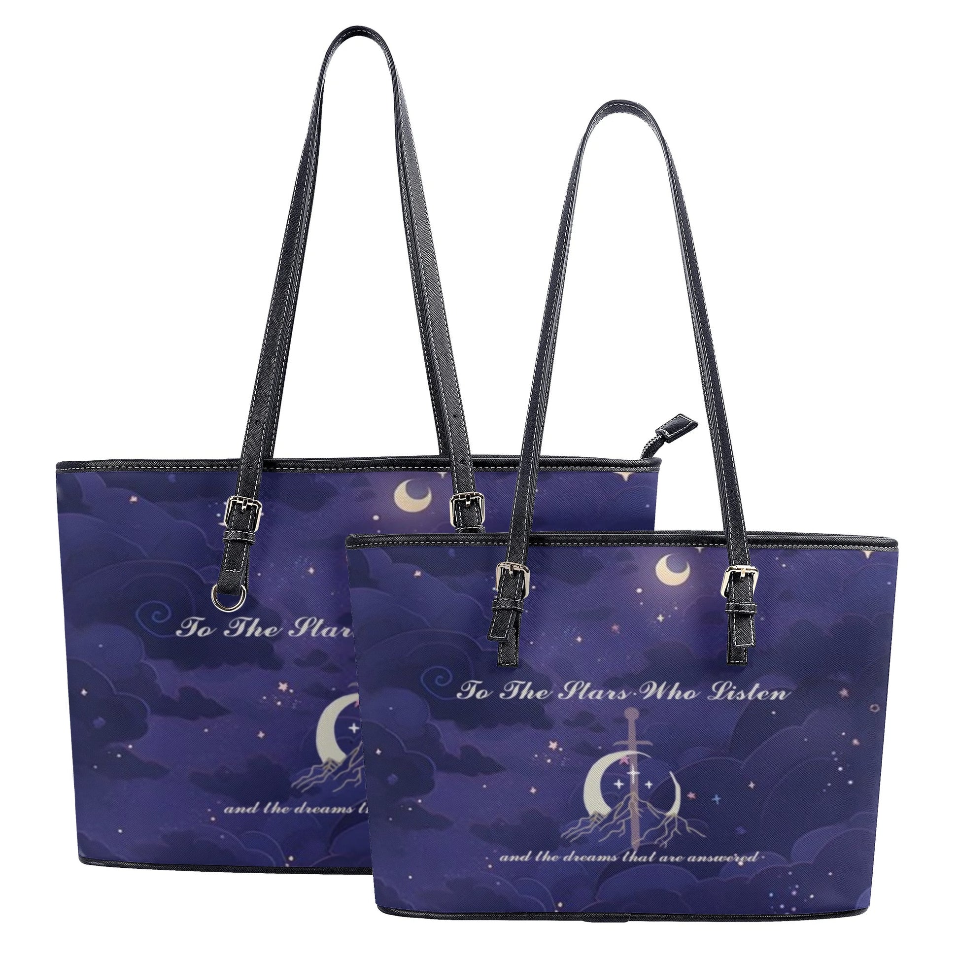 ACOTAR -Velaris Quote  Inspired  Leather Bag, ACOTAR Inspired Bag, Personalized Leather Bag, Fantasy Leather Handbag, Perfect Gift for Women. HBVLR48