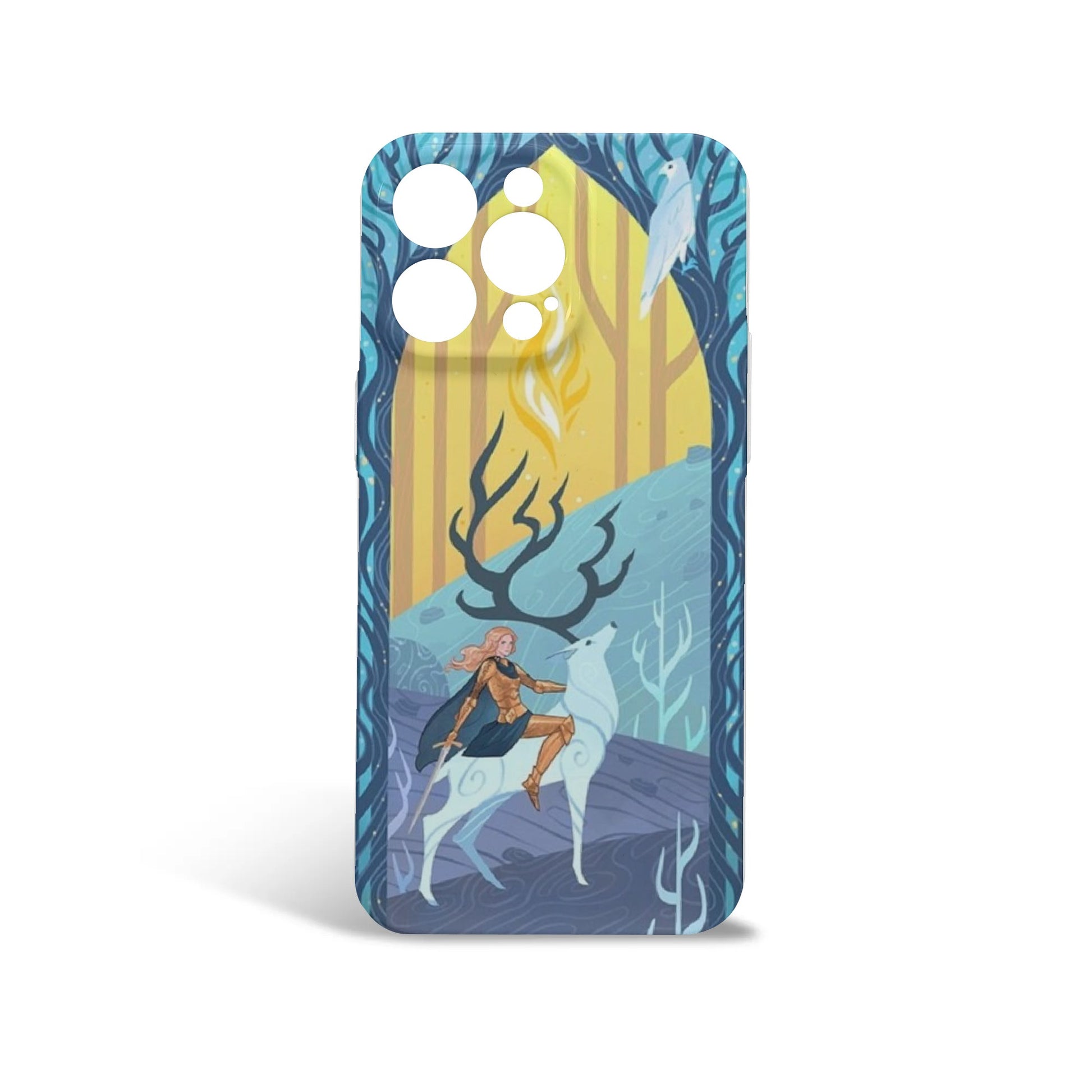 TOG Aelin Inspired  Phone Case, Throne Of Glass Inspired Phone Case, Fantasy Novel iPhone Cover, Book Lover Gift PCVLR67
