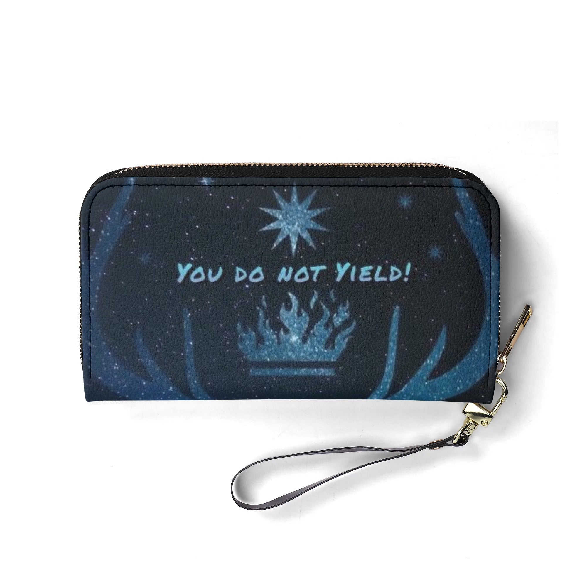 "You do not yield" Quote Leather Bag, Throne Of Glass Inspired Bag, Personalized Leather Bag, Fantasy Leather Handbag, Perfect Gift for Women. HBVLR56