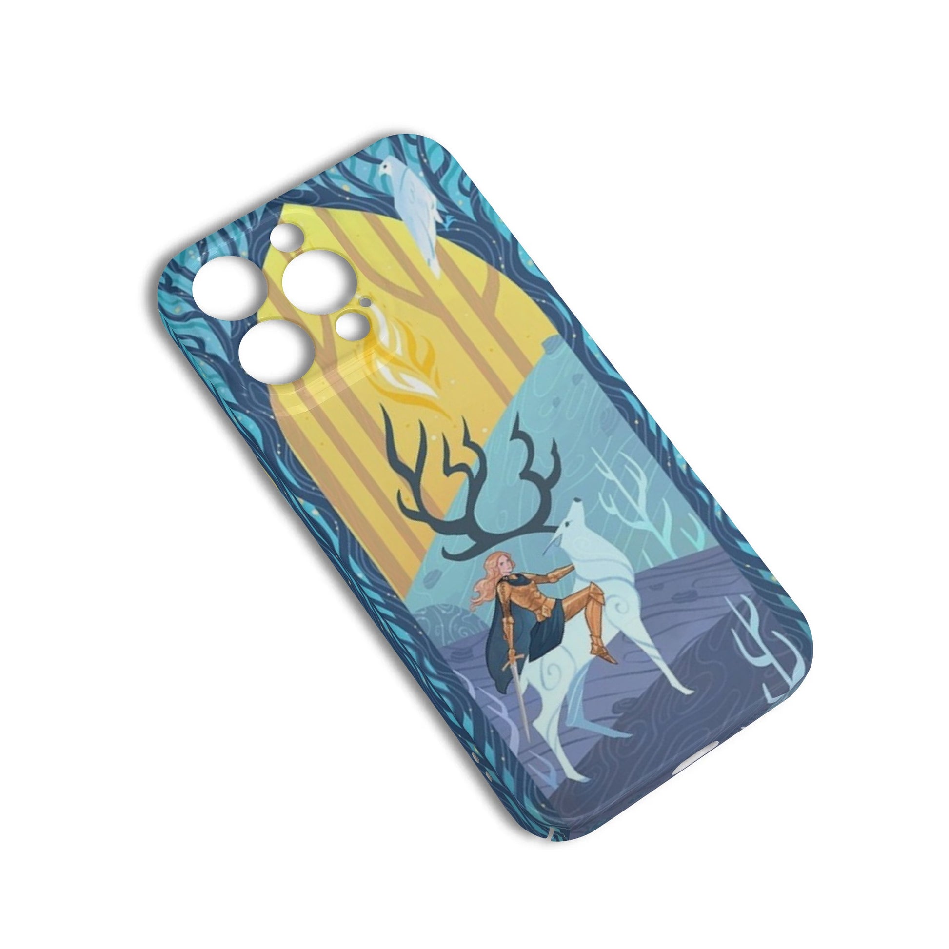 TOG Aelin Inspired  Phone Case, Throne Of Glass Inspired Phone Case, Fantasy Novel iPhone Cover, Book Lover Gift PCVLR67
