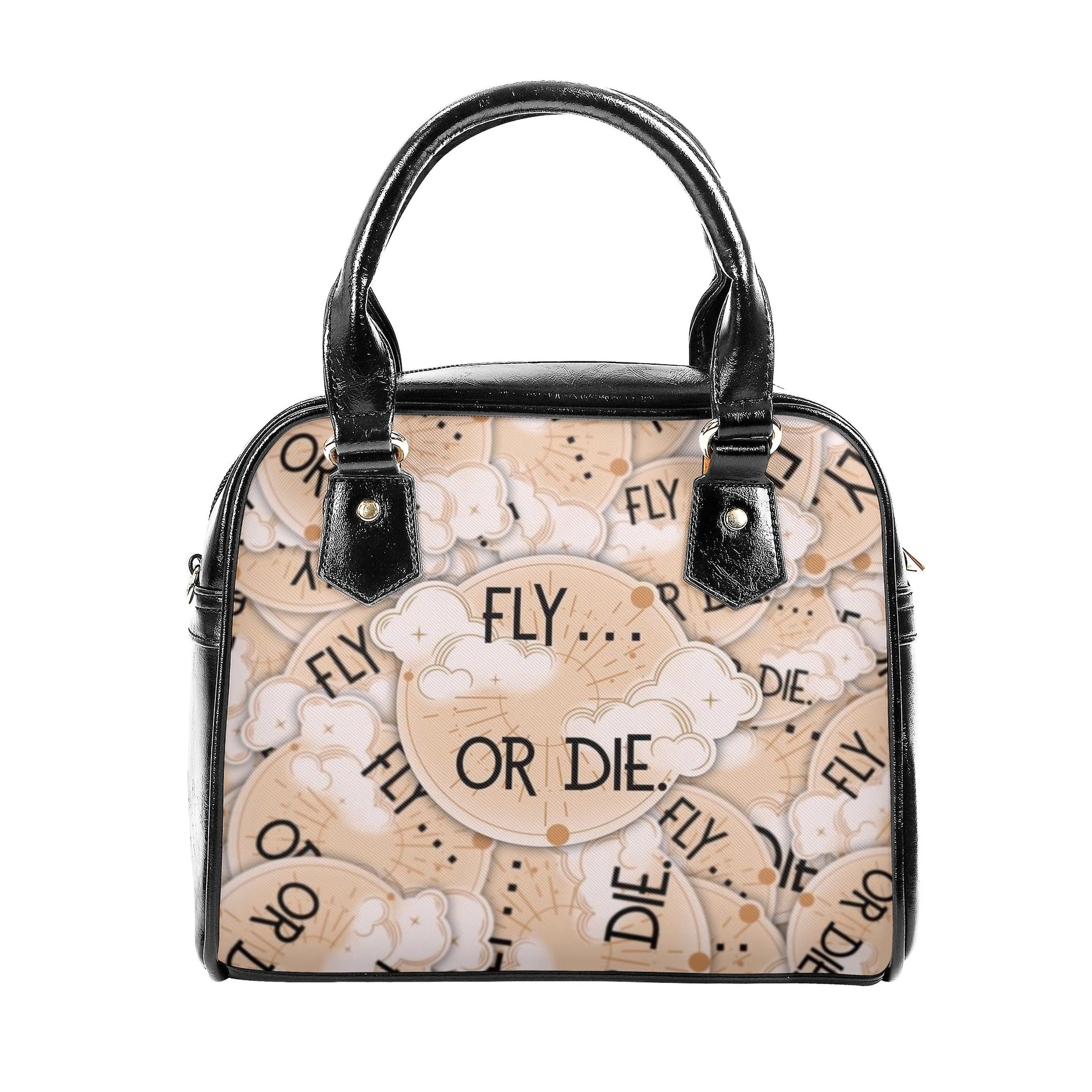 Fourth Wing "Fly or Die' Inspired  Leather Bag, Forth Wing Inspired Bag, Personalized Leather Bag, Fantasy Leather Handbag, Perfect Gift for Women. HBVLR32