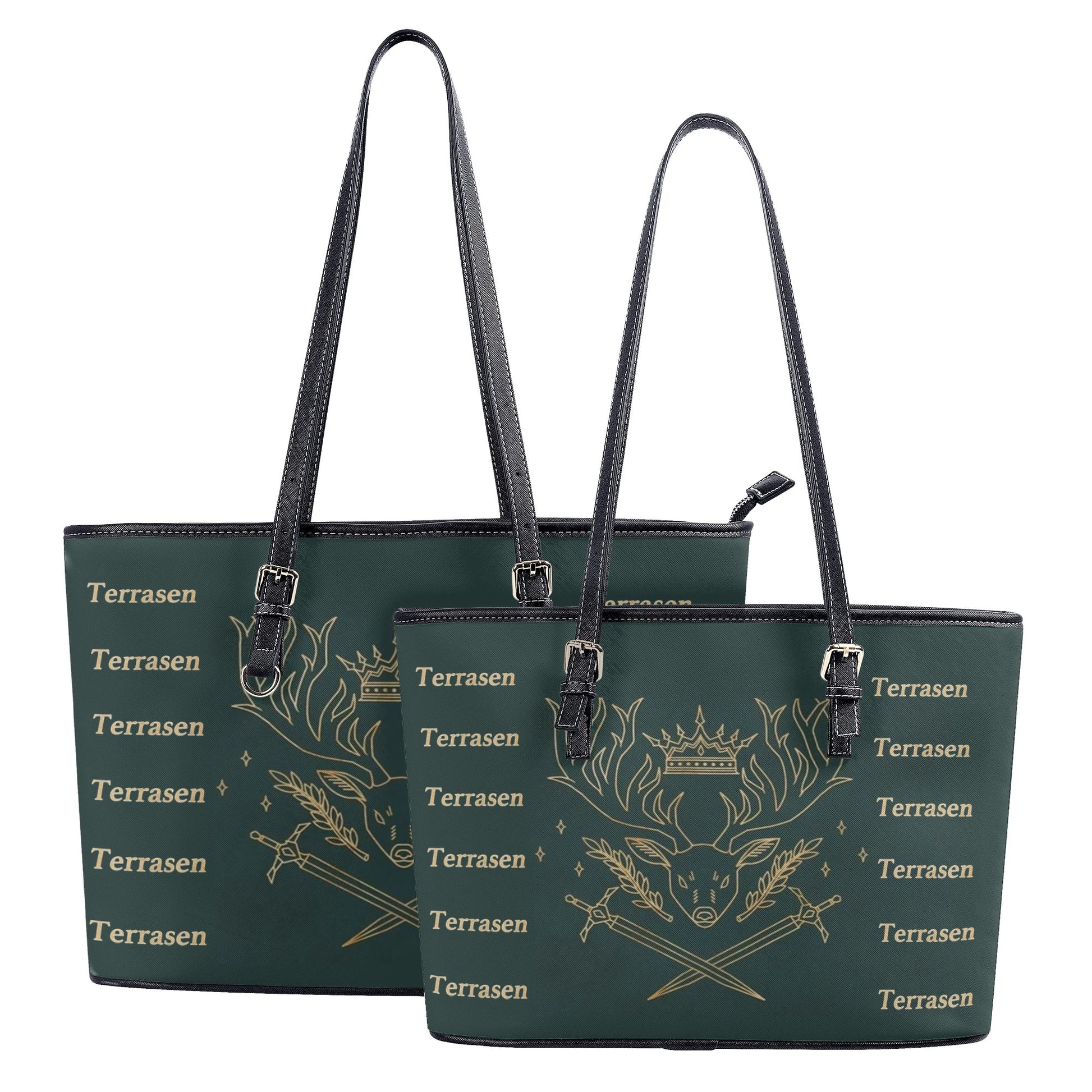 Terrasen Inspired Leather Bag, Throne Of Glass Inspired Bag, Personalized Leather Bag, Fantasy Leather Handbag, Perfect Gift for Women. HBVLR30