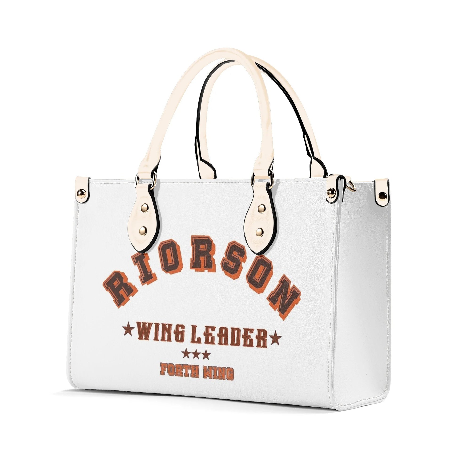 Riorson Leather Bag, Fourth Wing Inspired Bag, Personalized Leather Bag, Fantasy Leather Handbag, Perfect Gift for Women. HBVLR11