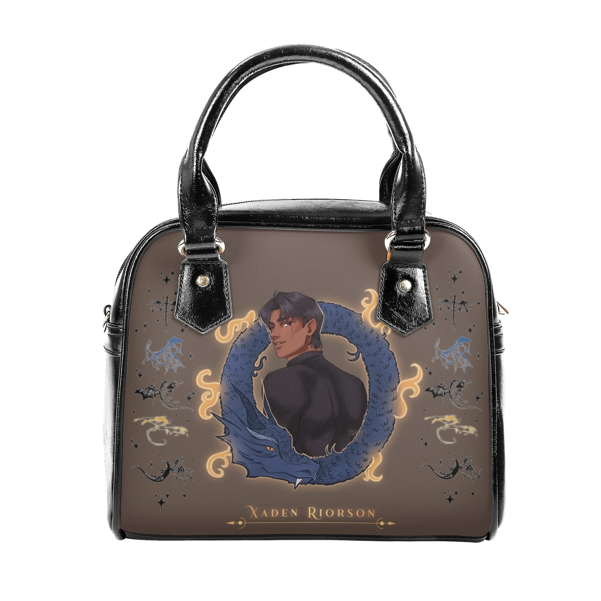 Xaden Riorson Leather Bag ,Fourth Wing Inspired Bag, Personalized Leather Bag, Fantasy Leather Handbag, Perfect Gift for Women. HBVLR19