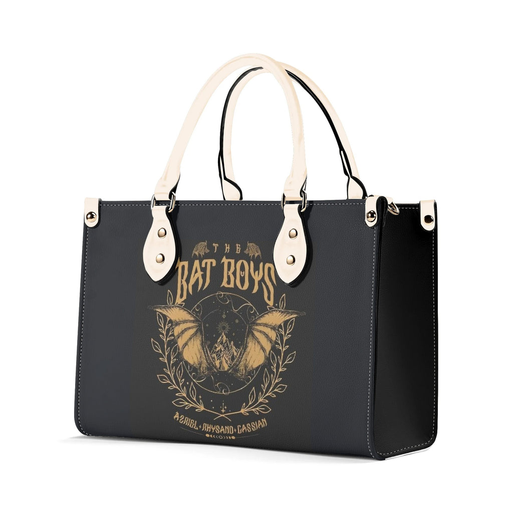 The Bat Boys Leather Bag, ACOTAR Inspired Bag, Personalized Leather Bag, Fantasy Leather Handbag, Perfect Gift for Women. HBVLR24
