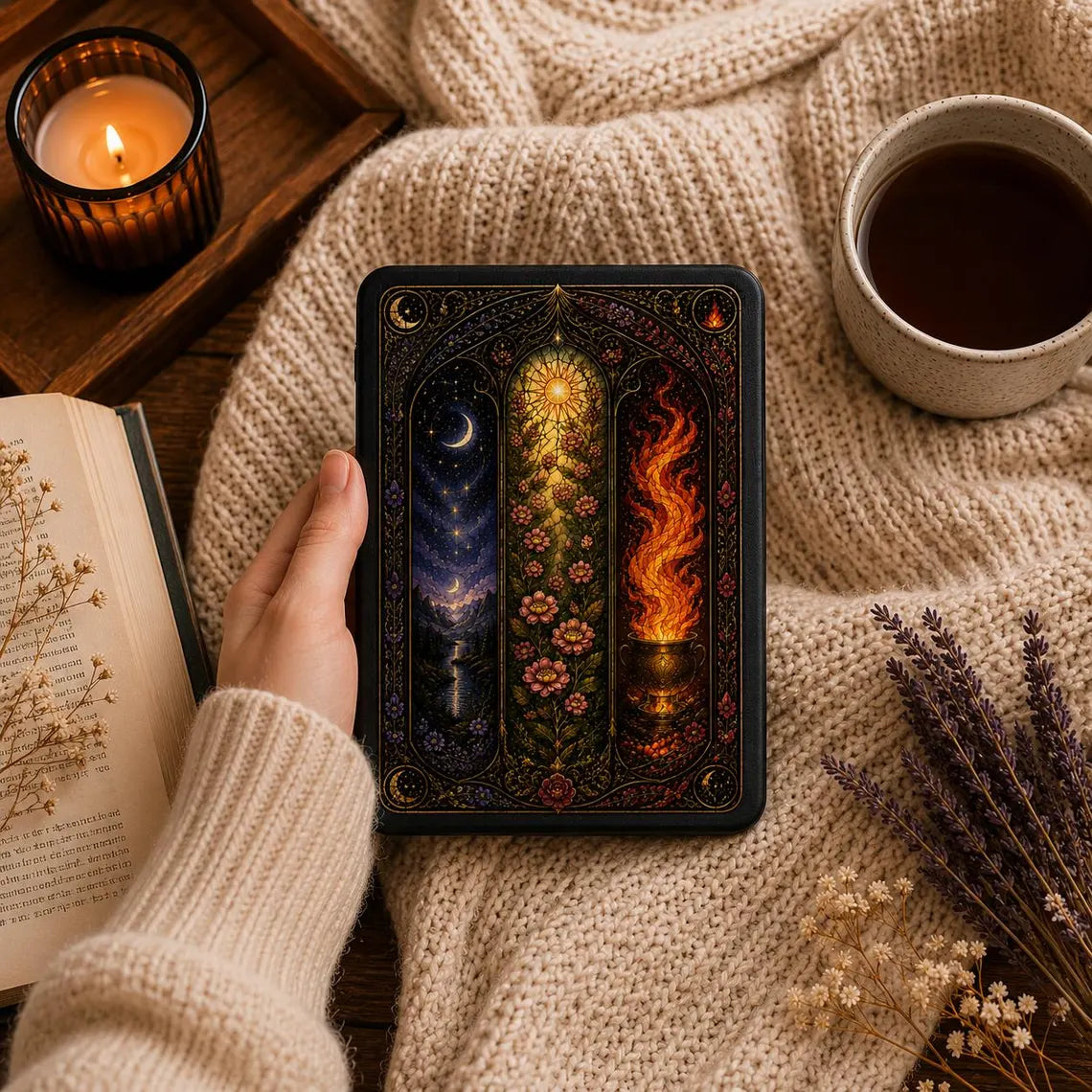 ACOTAR Velaris Kindle Case, Night Court Kindle Cover, Fantasy Bookish Gift, Kindle Paperwhite 7", Signature Edition & Colorsoft 7" Case	KCVLR29