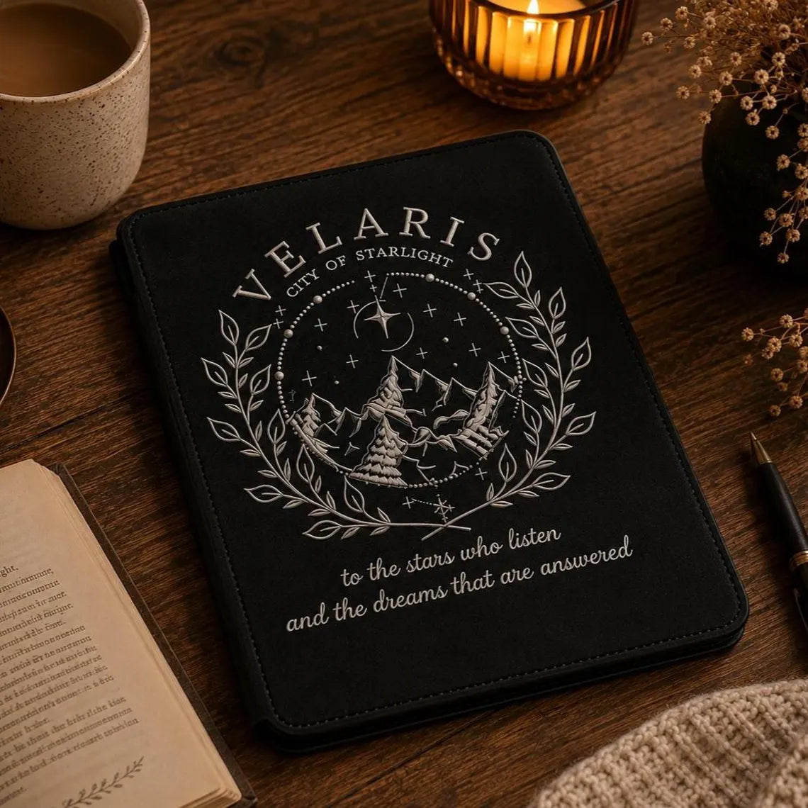 Velaris City of Starlight Kindle Case, ACOTAR Inspired Ereader Cover, Night Court Kindle Sleeve, Fantasy Reader Gift, Book Lover Gift	KCVLR19