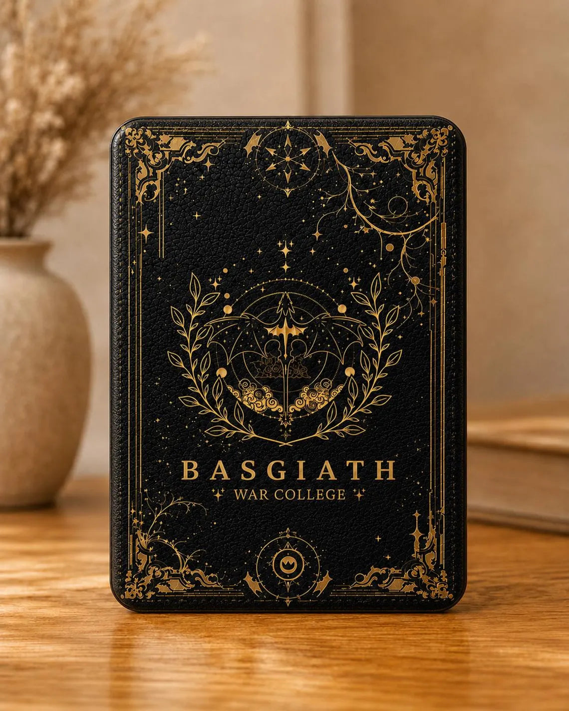 Fourth Wing Kindle Case, Basgiath War College Bookish E-reader Cover, Kindle Paperwhite 2024, Kindle 11th Gen, Fire 7, Kobo Clara 	KCVLR26