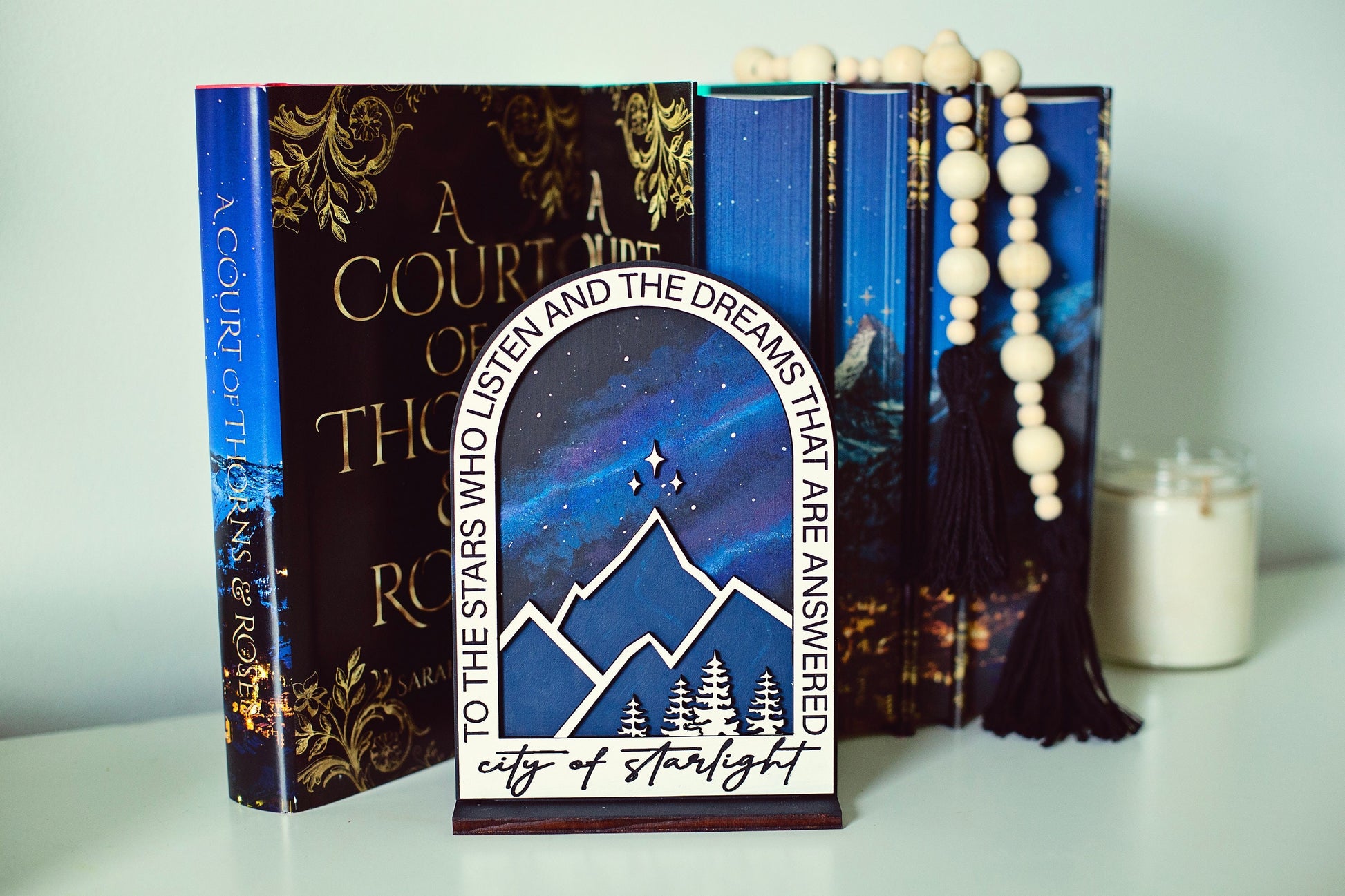 City of Starlight Sign, ACOTAR, Spicy Booktok Sign, Booktok sign, smut reader, Booktok merch, ACOTAR Sign, Bookshelf Decor, Bookshelf Sign