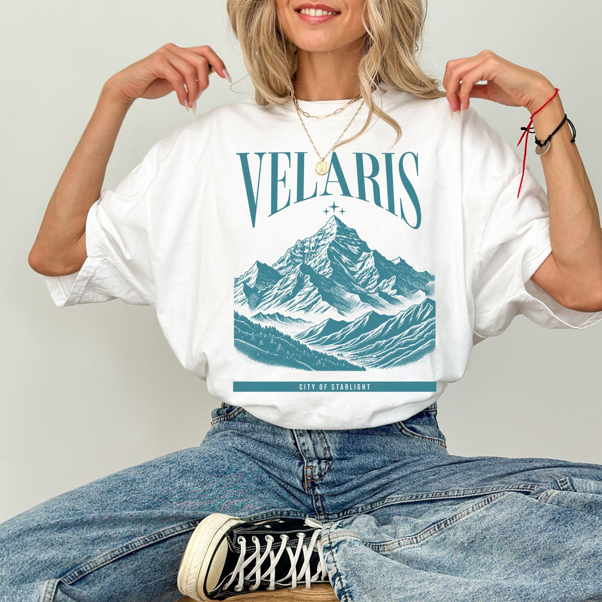Velaris  ACOTAR shirt, ACOTAR merch, ACOMAF shirt, Night Court Shirt, Gift for Fan. SPVLR01