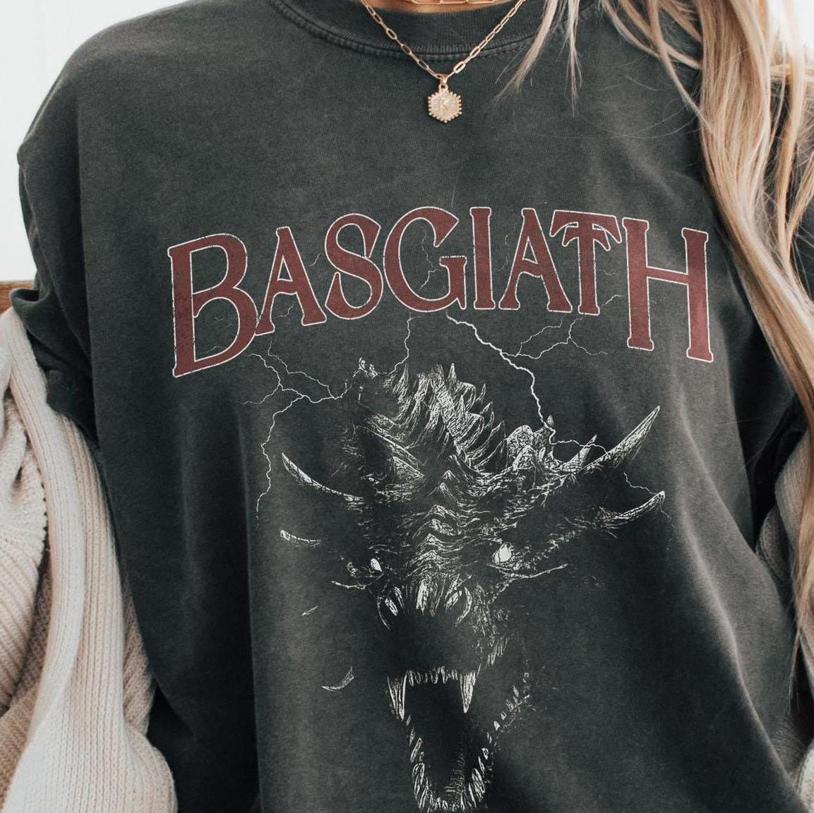 Basgiath War College Shirt, Distressed Fourth Wing Merch, Iron Flame Merch, Tairn and Violet Sorrengail, Bookish Shirt, Reading Shirt CFVLR89