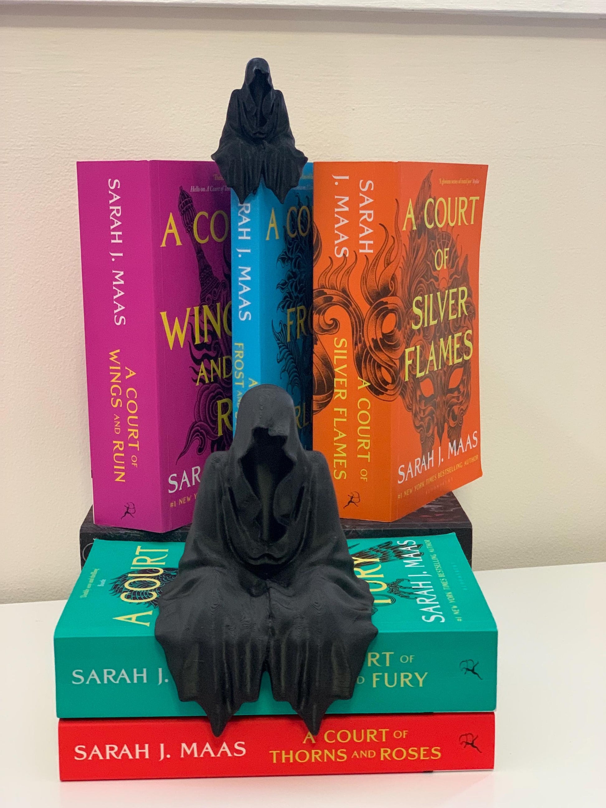 Suriel ACOTAR Bookcase Ornament Sitting Death Grim Reaper Ghost 3D Printed