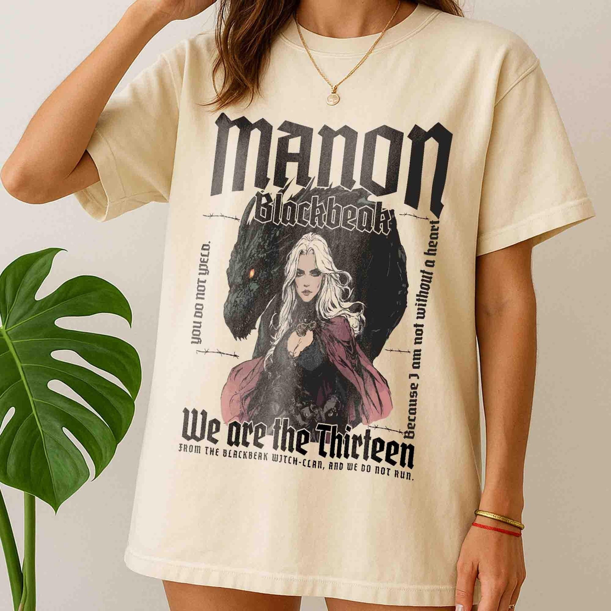 Manon Blackbeak Shirts, We Are the Thirteen Sweater, Throne of Glass Merch, Sarah J Maas Gift