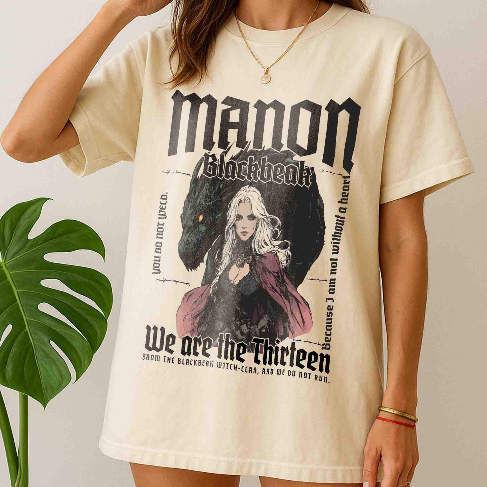 Manon Blackbeak Shirts, We Are the Thirteen Sweater, Throne of Glass Merch, Sarah J Maas Gift