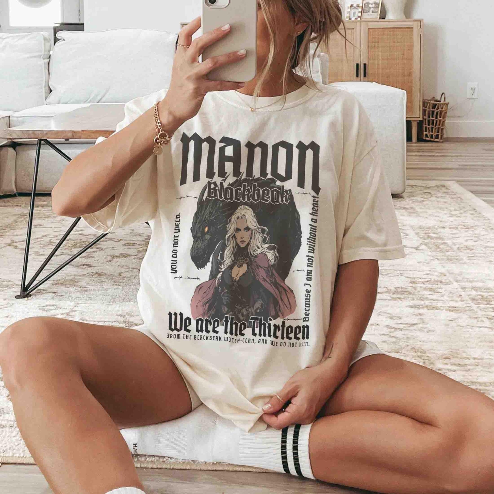 Manon Blackbeak Shirts, We Are the Thirteen Sweater, Throne of Glass Merch, Sarah J Maas Gift
