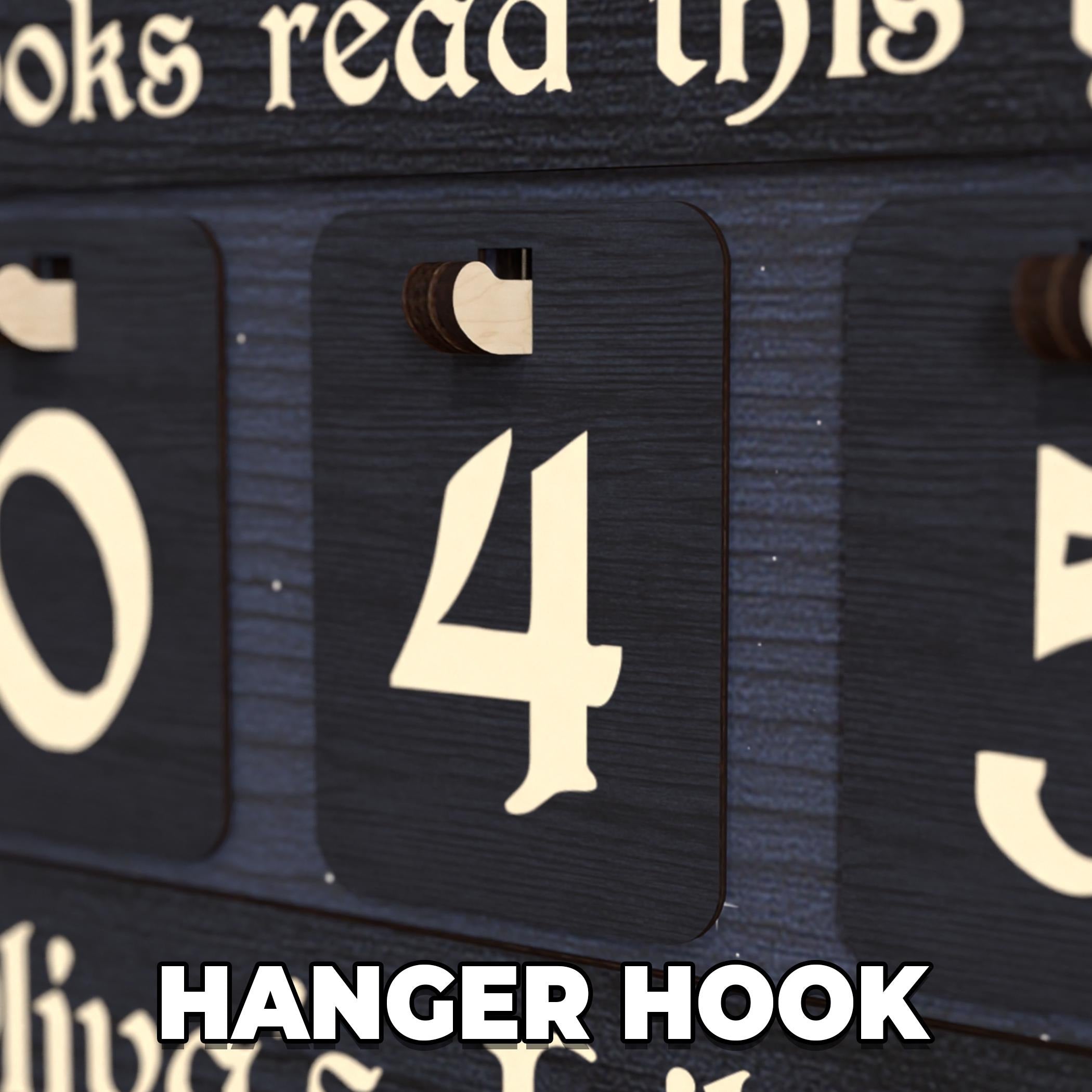 Personalized Books Read Tracker Wooden, Night Court Books Tracker, Books Read This Year, Gift for Readers, Book Lovers Gift, Home Decor BTVLR02