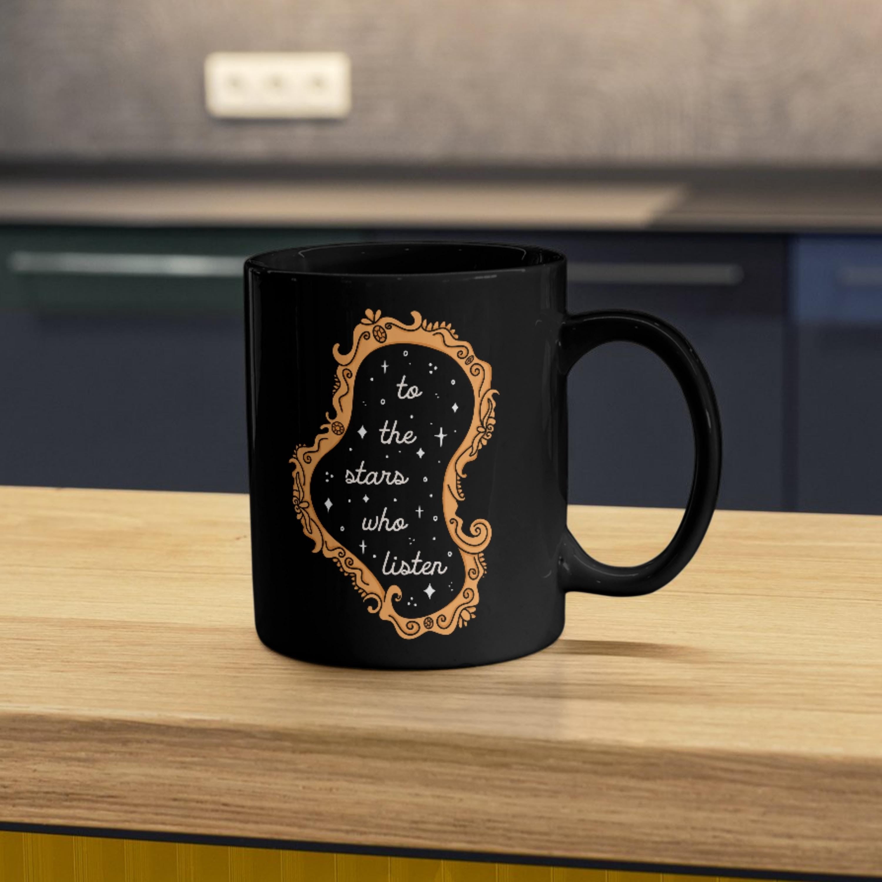 Velaris ACOTAR Mug, To the star who listen Mug, Night Court Coffee Cup, BookTok Mug Gift, Dragon Fantasy Book Cup Gift MGVLR58