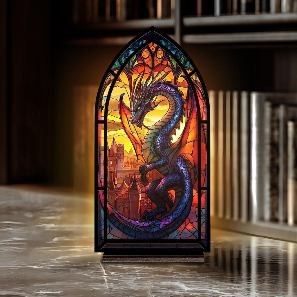 Sun-catching Dragon Candle Holder For Fourth Wing Inspired Fantasy Reading Nook, Striking Dragon Bookshelf, Gift For Fantasy Book Lovers And Readers BNVLR20