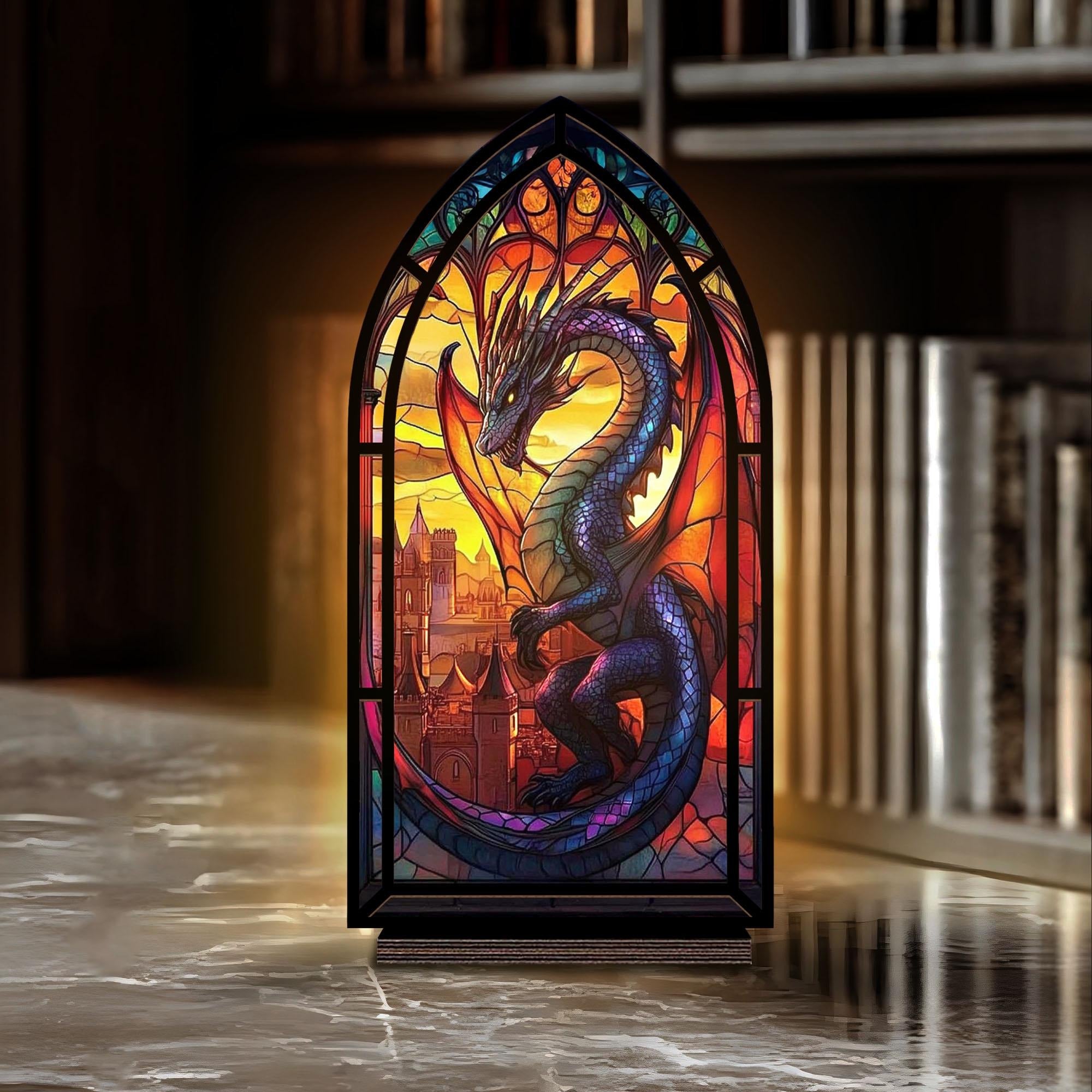 Sun-catching Dragon Candle Holder For Fourth Wing Inspired Fantasy Reading Nook, Striking Dragon Bookshelf, Gift For Fantasy Book Lovers And Readers BNVLR20