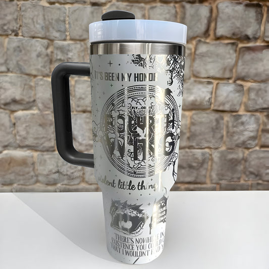 Fourth Wing Tumbler 30oz/40oz, The Empyrean Tumbler, Basgiath War College Tumbler. VLR52