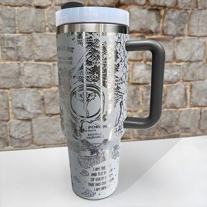 Fourth Wing Tumbler 30oz/40oz, The Empyrean Tumbler, Basgiath War College Tumbler. VLR52
