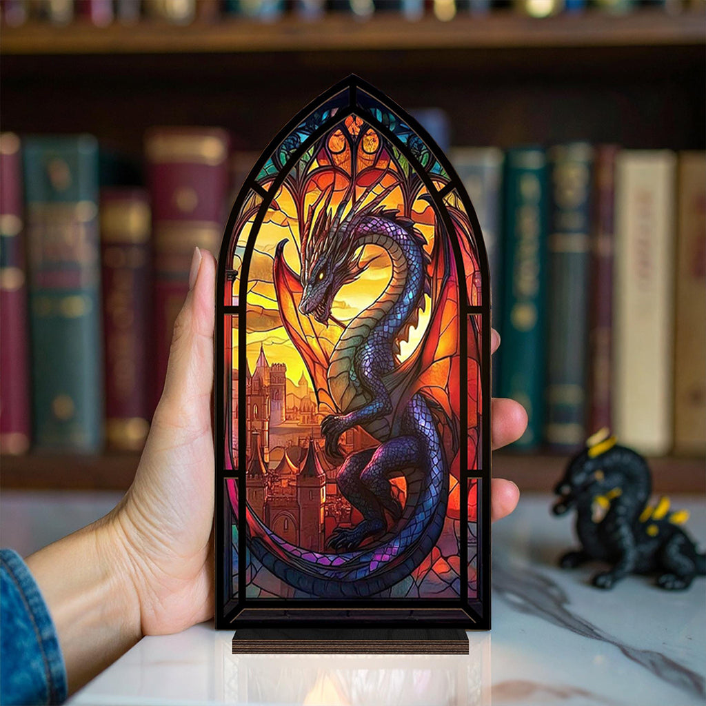 Sun-catching Dragon Candle Holder For Fourth Wing Inspired Fantasy Reading Nook, Striking Dragon Bookshelf, Gift For Fantasy Book Lovers And Readers BNVLR20