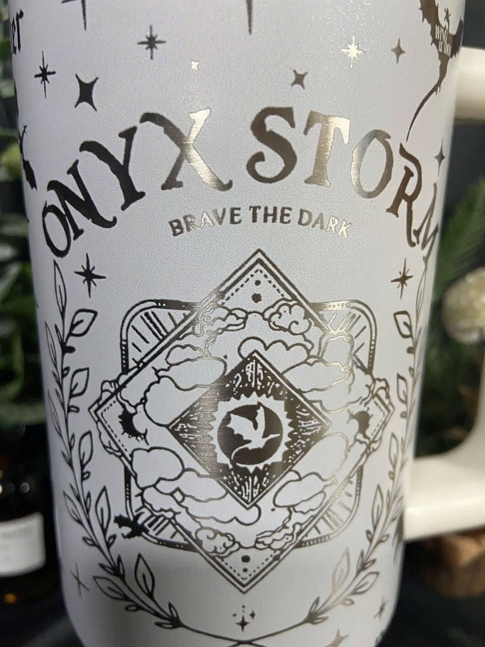 Onyx Storm Book Tumbler 30oz/40oz, Basgiath War Collece Tumbler, The Empyrean Tumbler. VLR51