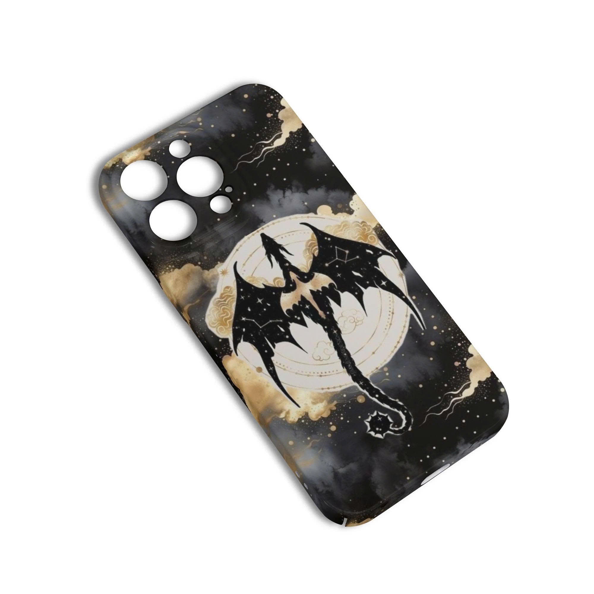 Fourth Wing Inspired Dragon Phone Case - Fantasy Dragon Design, Magical Phone Cover, Dragon Case for Book Lovers, Fantasy Art Accessories PCVLR01